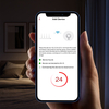 Tuya Heat Detector with Sealed 10-Year Li-Battery, Wi-Fi Smart Heat Alarm with Tuya App control, CE BS 5446-2, VH01W