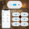 V-COME Wi-Fi Smart CO Detector with Tuya APP Control, WiFi Carbon Monoxide Alarm with Replaceable CR123A Battery, EN50291,VC22WR