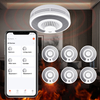 V-COME Wi-Fi Smart Heat Detector with Tuya App control, WiFi Heat Alarm with Sealed 10-Year Li-Battery, BS 5446-2, VH03W