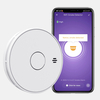 V-COME Wi-Fi Smart Smoke Detector with Tuya App control, WiFi Smoke Alarm with Sealed 10-Year Li-Battery, CE EN 14604, VS02W