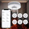 Tuya Heat Detector with Sealed 10-Year Li-Battery, Wi-Fi Smart Heat Alarm with Tuya App control, CE BS 5446-2, VH01W