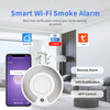 V-COME WiFi Smart Smoke Detector with Tuya App control, Wi-Fi Smoke Alarm with Sealed 10-Year Li-Battery, CE EN 14604, VS03W