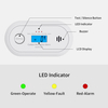 V-COME Wi-Fi Smart CO Detector with Tuya APP Control, WiFi Carbon Monoxide Alarm with Replaceable CR123A Battery, EN50291,VC22WR